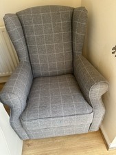 Sherlock  Reclining Armchair with Light Wood Legs