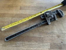 Drop Forged 18"  460mm "Stillson" Pipe Wrench - Heavy Duty - USA Made - GWO