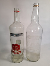 Large Smirnoff Empty Vodka Bottle 3 Litre. Bells Scotch Whiskey 4.5 Litr