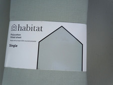 Habitat Single Fitted Sheet -