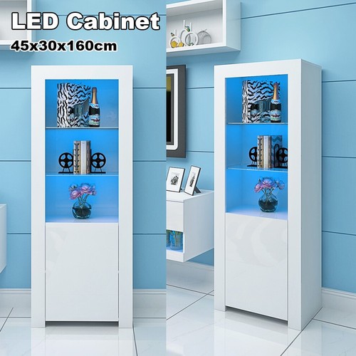 High gloss tall cabinet - gloss,
