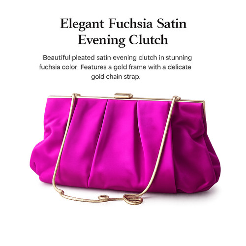 Elegant fuchsia pink satin - elegant,