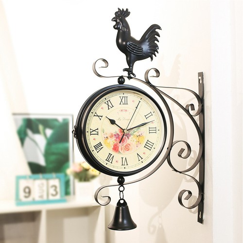 Garden double sided clock - sided,