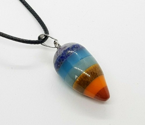 Chakra necklace pendant - chakra,