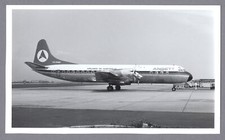 ANSETT AIRLINES LOCKHEED ELECTRA VH-RMB VINTAGE PHOTO