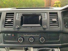 VW Volkswagen T6 Transporter fitting Carbon Effect Dash Kit 2015 - 19