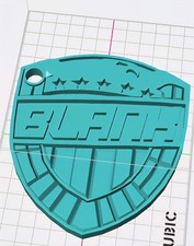 Personalised Judge Dredd Badge