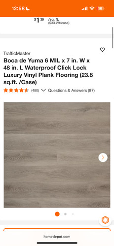 Laminate plank flooring - plank, boca