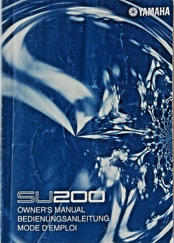 Yamaha su200 sampler - yamaha,