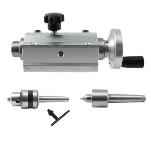 Micro lathe tailstock - tailstock, set