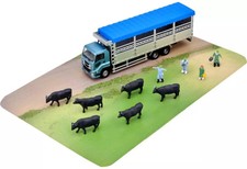 Livestock Transport Truck 1/150 Scale Set A Truck Collection