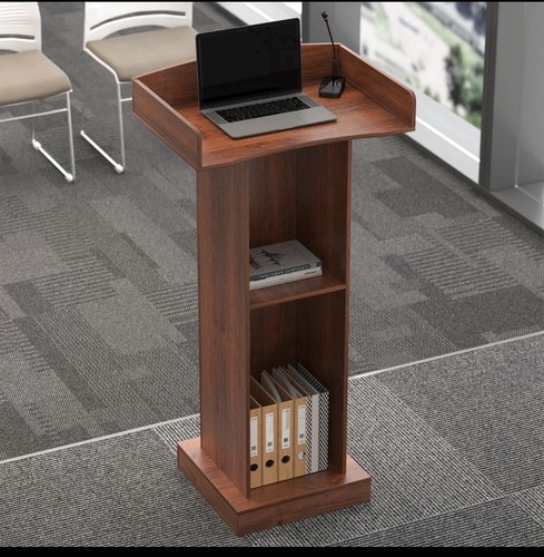 Podium standing desk floor - desk,
