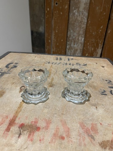 Pair reims clear glass - pair, of