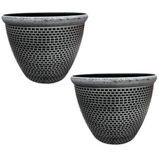 2 x Cromarty Plant Pot Large