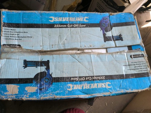 Silverline 355mm cut off - off, saw
