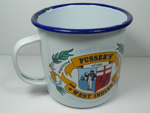 Pusser enamel mug - enamel,