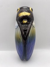 Vintage French Majolica Cicada