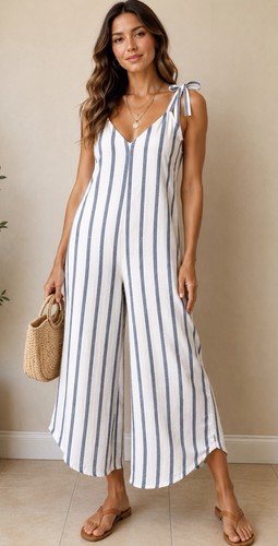 Msk striped wide leg - msk, wide-leg