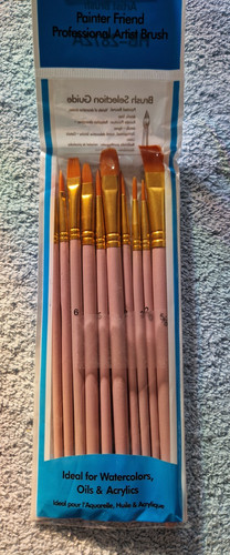 10x art paint - 10x, brushes