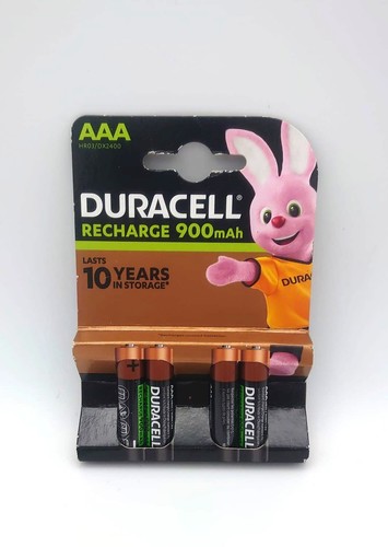 Duracell rechargeable 900mah - rechargeable,