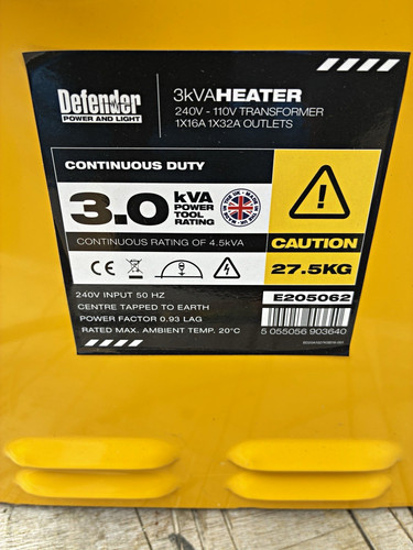 Defender 0kva step - defender, step-down
