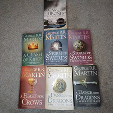 complete game of thrones book set Books 1-7 George R.R Martin 