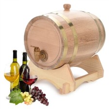 2L Wooden Wine Barrel aprox