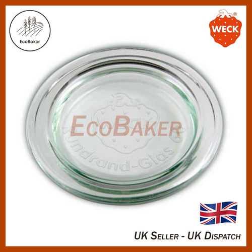 Weck replacement glass jar lid - weck,