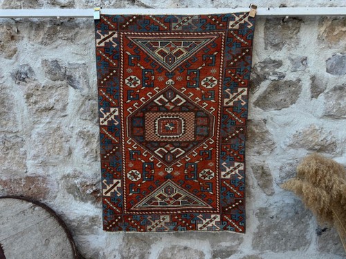 Hand woven turkish rug - turkish, 3x4