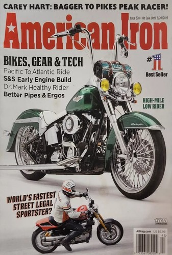 American iron magazine issue - american,