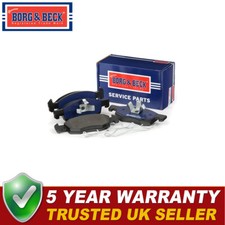 Borg & Beck Front Brake Pads Set Fits Vauxhall Corsa 2014- 1.2 1.4 95517028