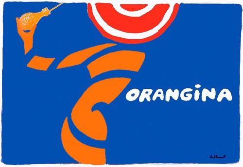 Orangina orange drink - drink, bar