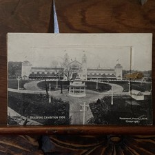 Bradford Exhibition 1904 Novelty Postcard 8 Photos Inside Antique Collection