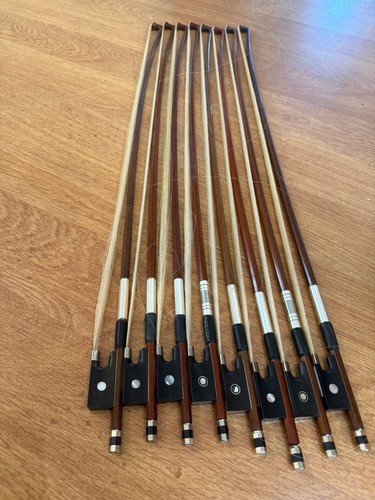 Full size violin bows - x8,