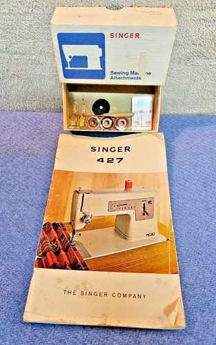 Vintage singer 427 sewing - vintage,