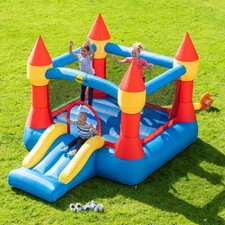 Happy hop bouncy castle - happy,