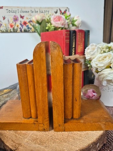 Vintage solid wooden - book, rack