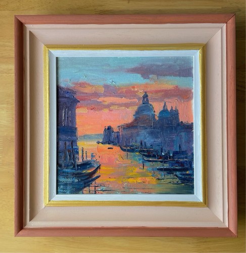 Venice sunset the salute - sunset,
