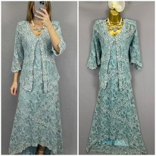 Ann Balon light turquoise lace