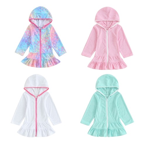 Girls cosy beach wear - girls,