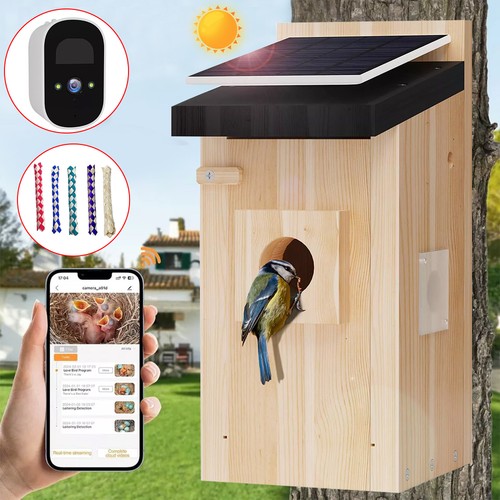 Smart bird house - with, camera