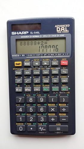 Sharp 546l scientific - sharp,