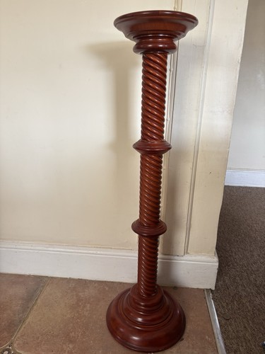 Vintage barley twist wooden - barley,