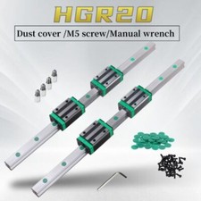 2PCS HGR20 Square Linear Guide