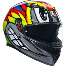 Agv Motorcycle Helmet K3 Birdy 2.0 E2206 Full Face Helmet with Sun Visor