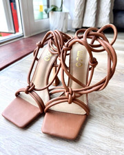 EGO Strappy Heels / Size 5 /