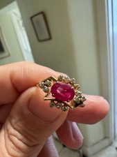 Ruby and Diamond Ring