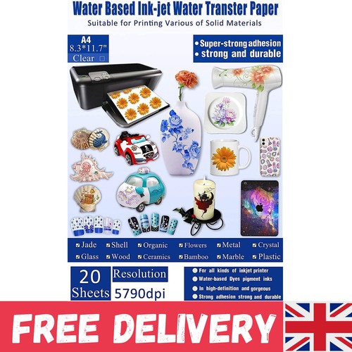 Sheets decal paper inkjet - sheets,