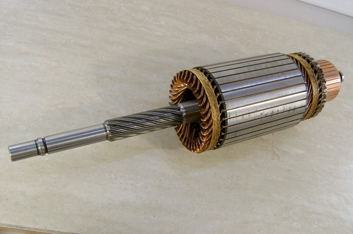 Starter motor armature - , to