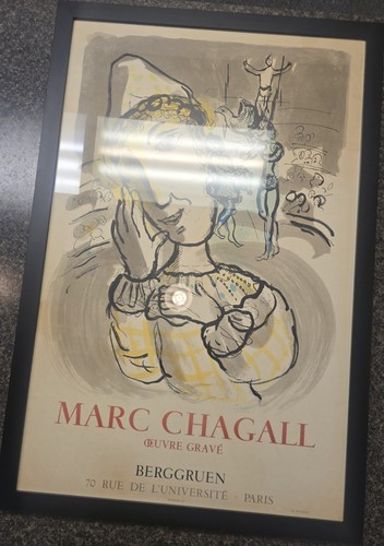 Marc chagall cirque au - cirque,